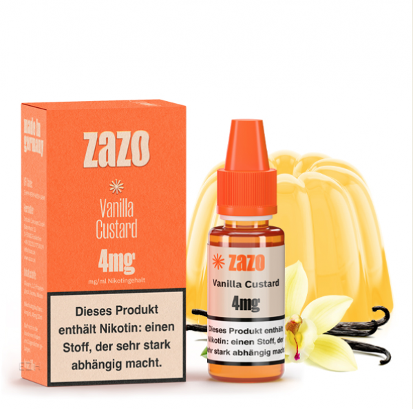 ZAZO Classics  Vanilla Custard10ml E-Liquid